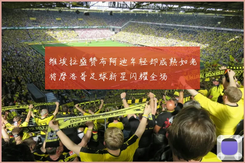 维埃拉盛赞布阿迪年轻却成熟如老将摩洛哥足球新星闪耀全场