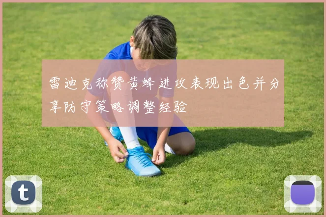 雷迪克称赞黄蜂进攻表现出色并分享防守策略调整经验